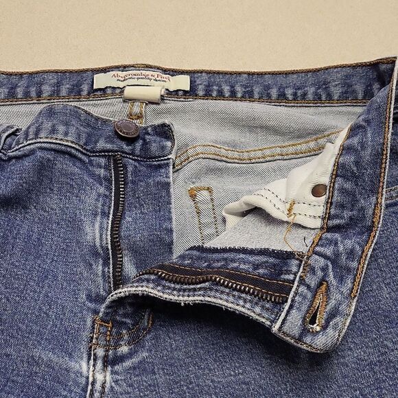 Abercrombie & Fitch Vintage Bootcut Medium Was Jeans Size 6 - Picture 10 of 12